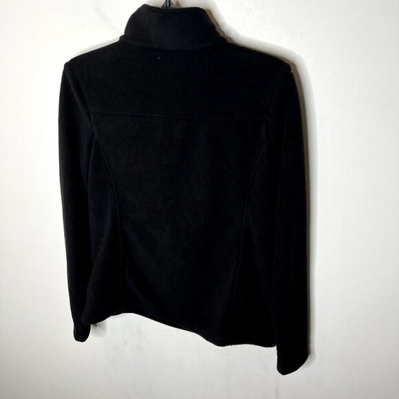 Bass Outdoor Womens Highline Trail Half Zip Fleece Jacket Black Size S - Picture 6 of 6